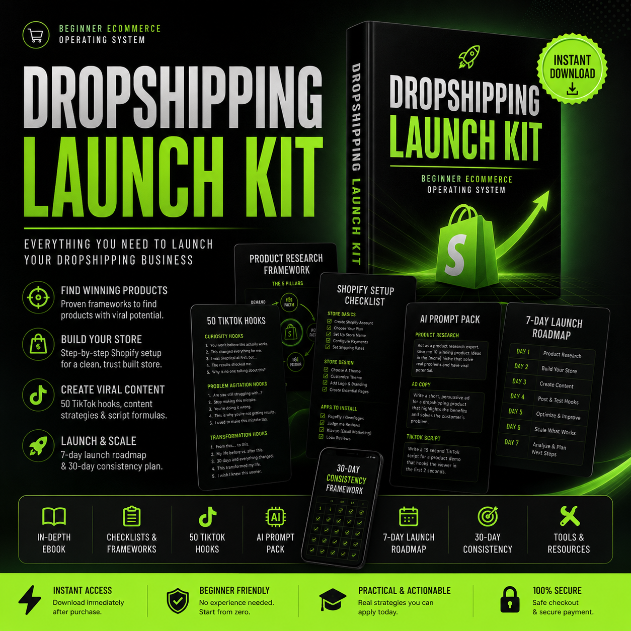 The Dropshipping Beginner Launch Kit